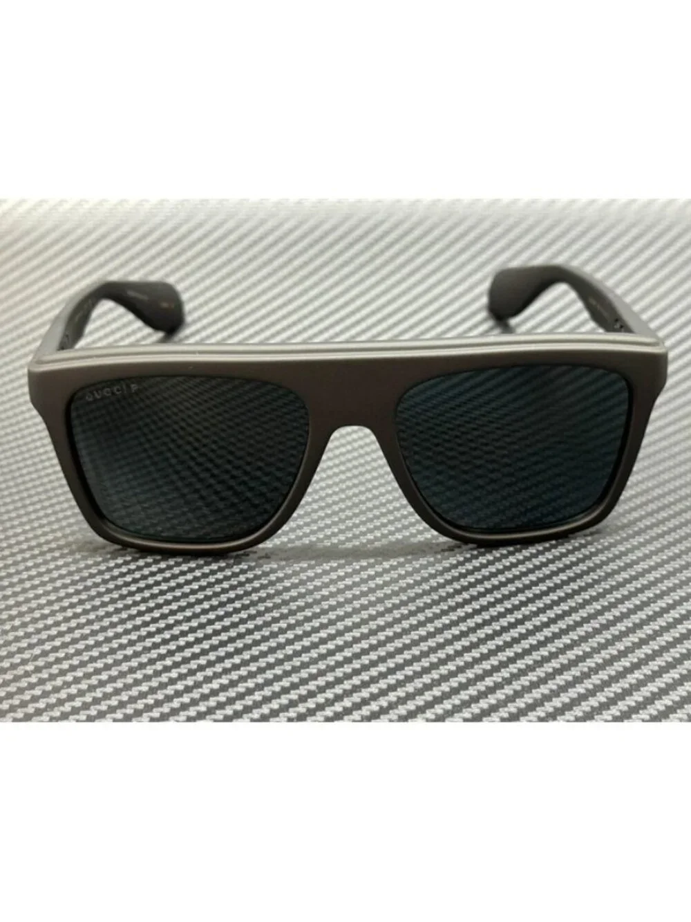 New Gucci Men Matte Black Sunglasses 57-18-145